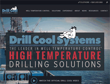 Tablet Screenshot of drillcool.com